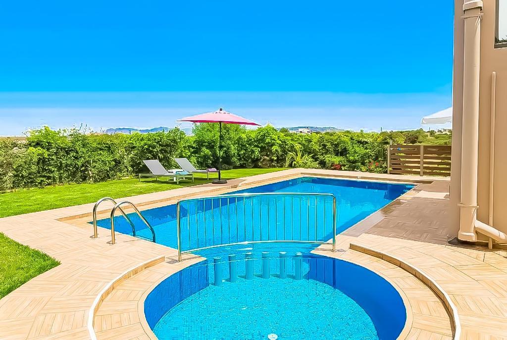 Villa Panagiotis Chania ダラトソ エクステリア 写真
