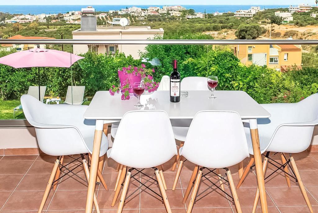 Villa Panagiotis Chania ダラトソ エクステリア 写真