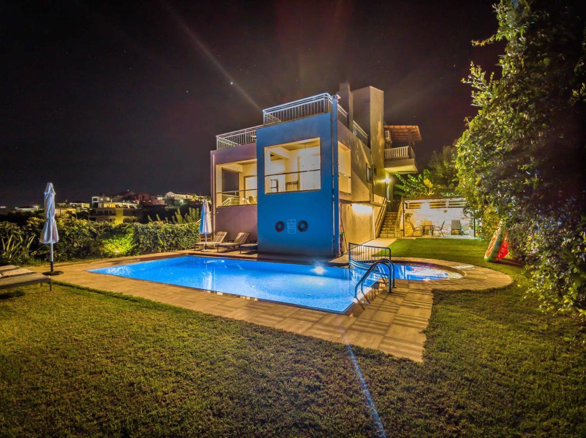 Villa Panagiotis Chania ダラトソ エクステリア 写真