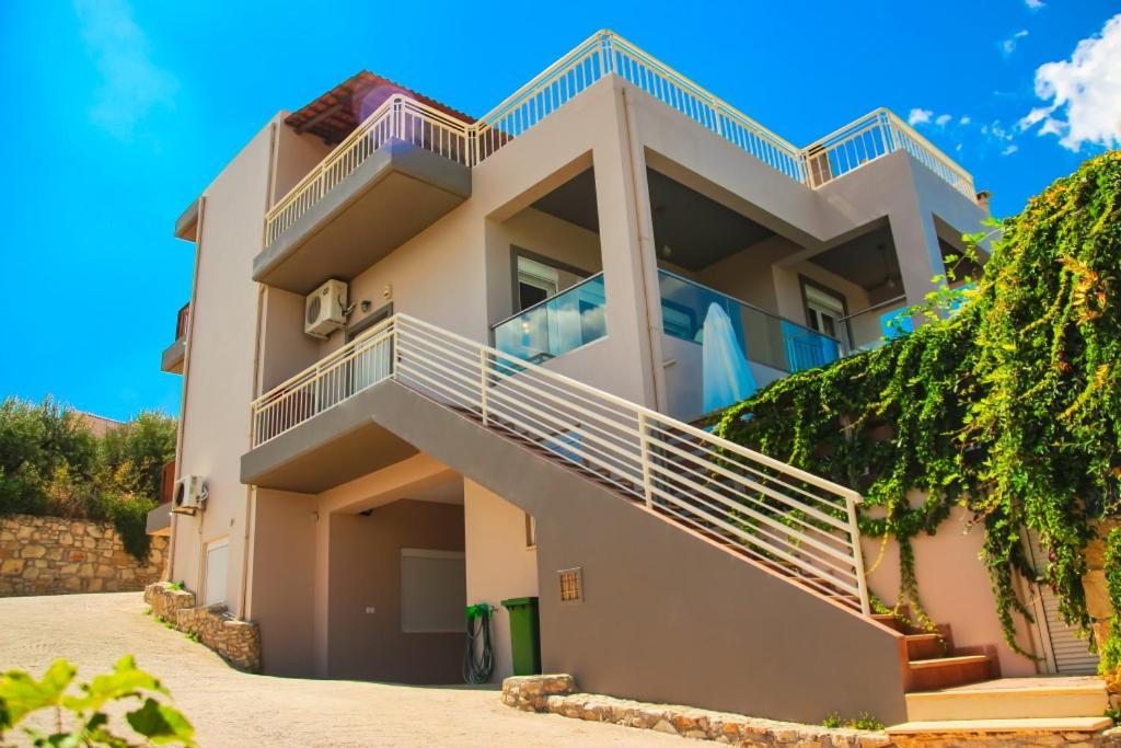 Villa Panagiotis Chania ダラトソ エクステリア 写真